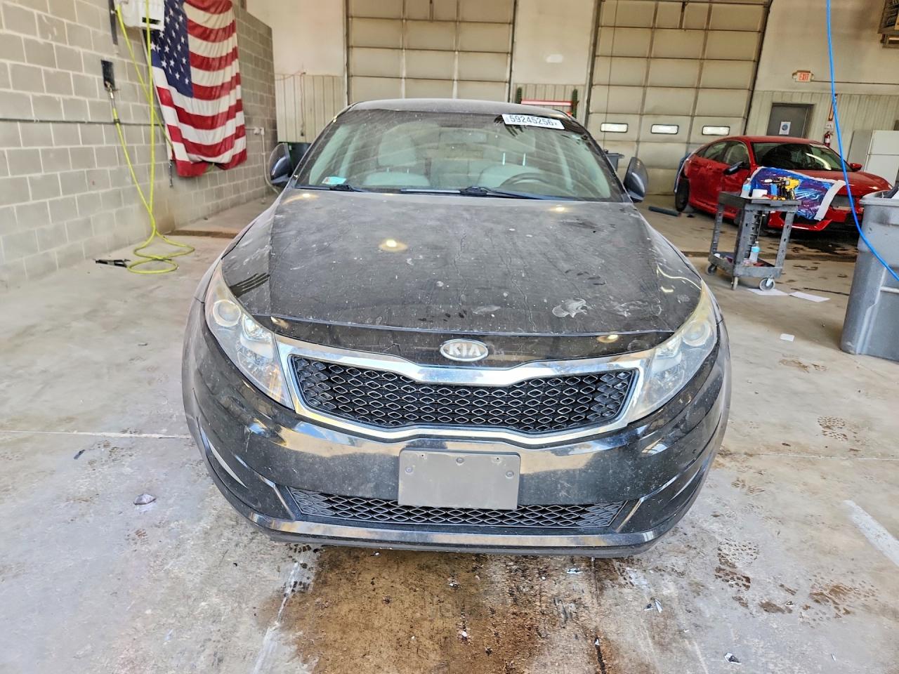 2013 Kia Optima Lx Black vin: 5XXGM4A71DG223755