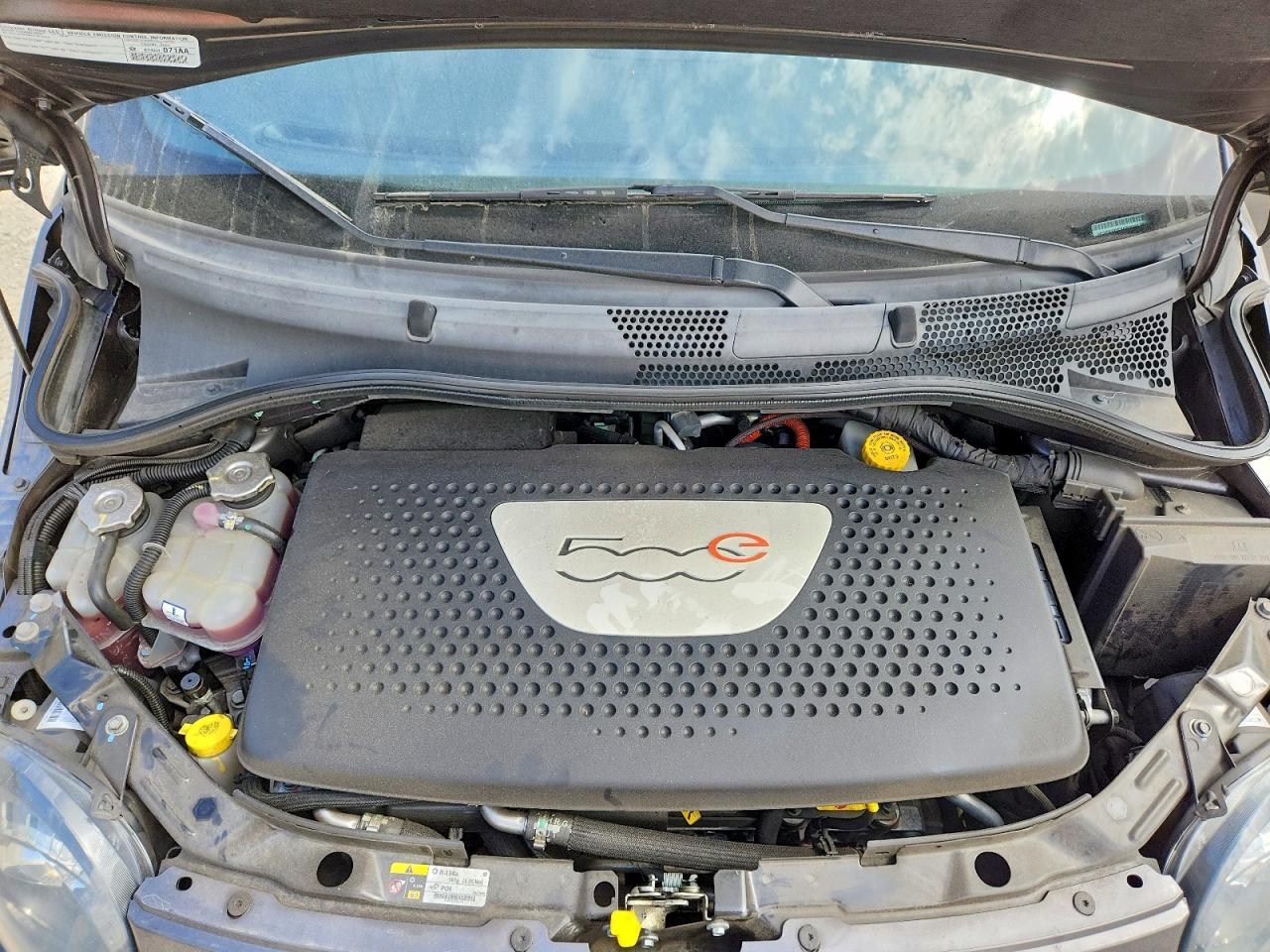 2014 Fiat 500 Electric Серый vin: 3C3CFFGE8ET208576