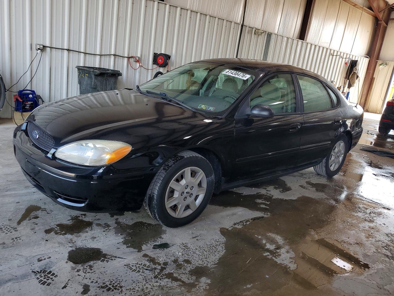 2007 Ford Taurus Se Black vin: 1FAFP53U57A170303