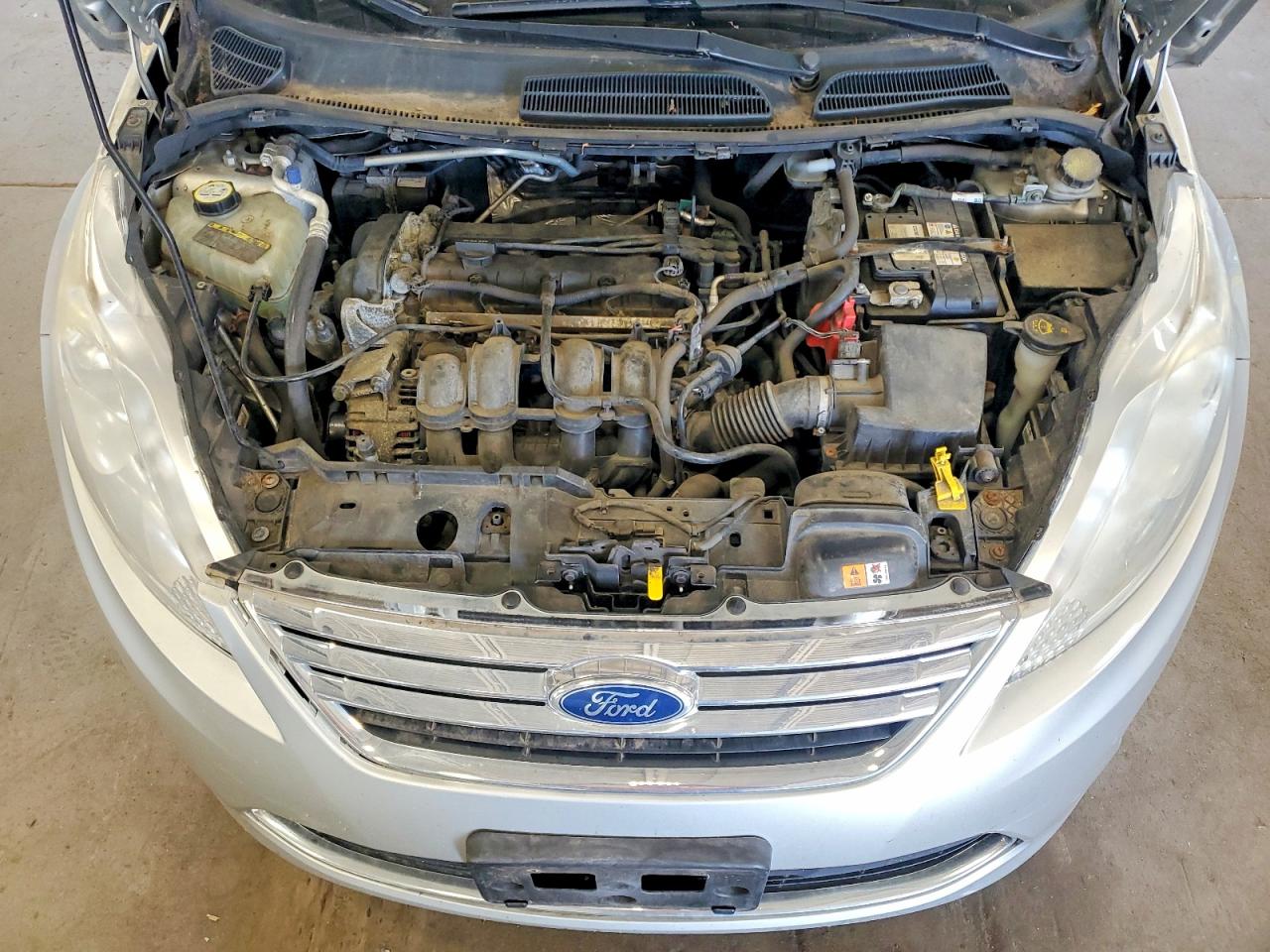 2012 Ford Fiesta Se Silver vin: 3FADP4BJ4CM164773