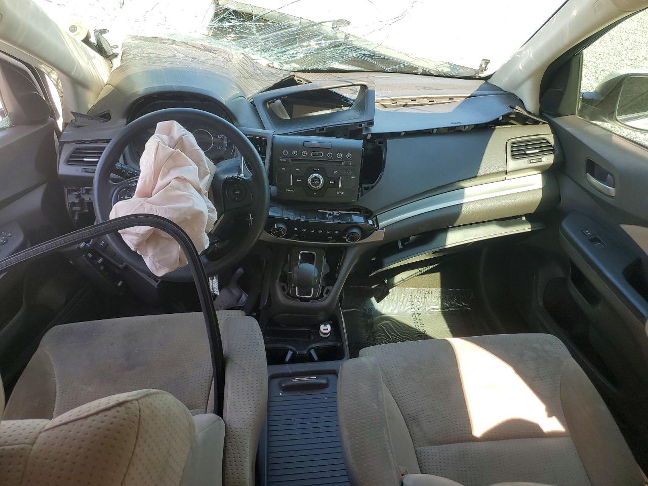 2012 Honda Cr-v Ex White vin: 5J6RM4H52CL042279