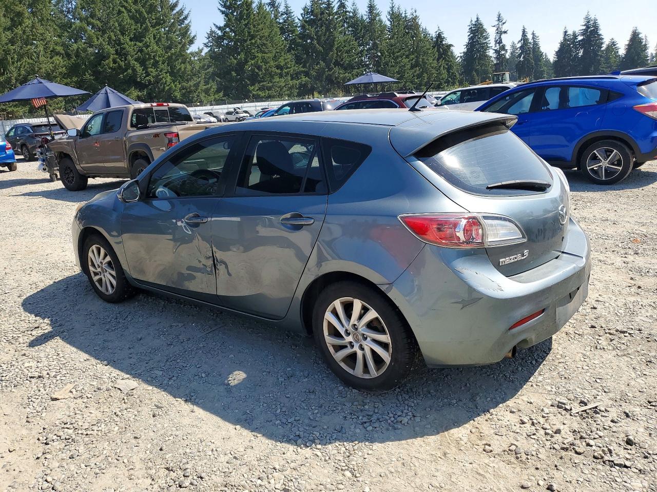 2012 Mazda 3 I Синий vin: JM1BL1L70C1623423