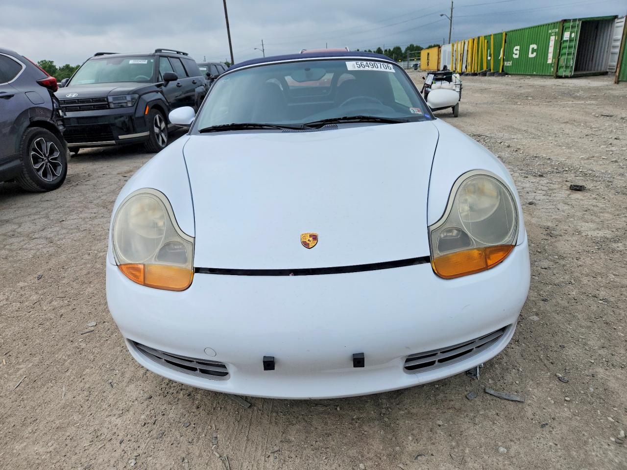 1999 Porsche Boxster White vin: WP0CA2988XU625277