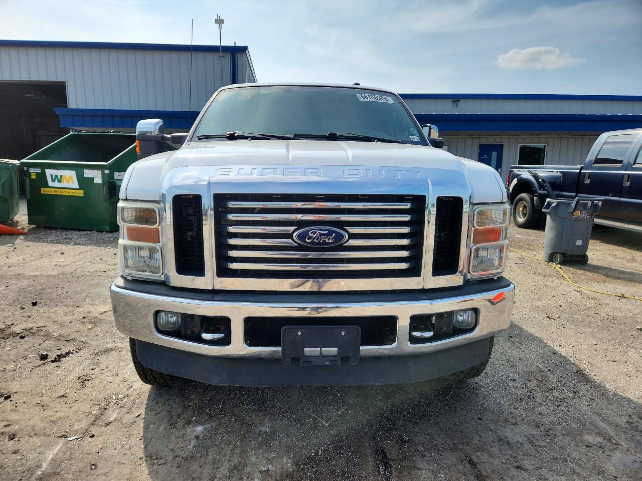 2009 Ford F250 Super Duty White vin: 1FTSW21Y79EB29523
