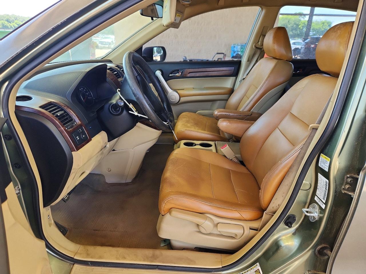 2007 Honda Cr-v Lx Green vin: JHLRE38357C047576