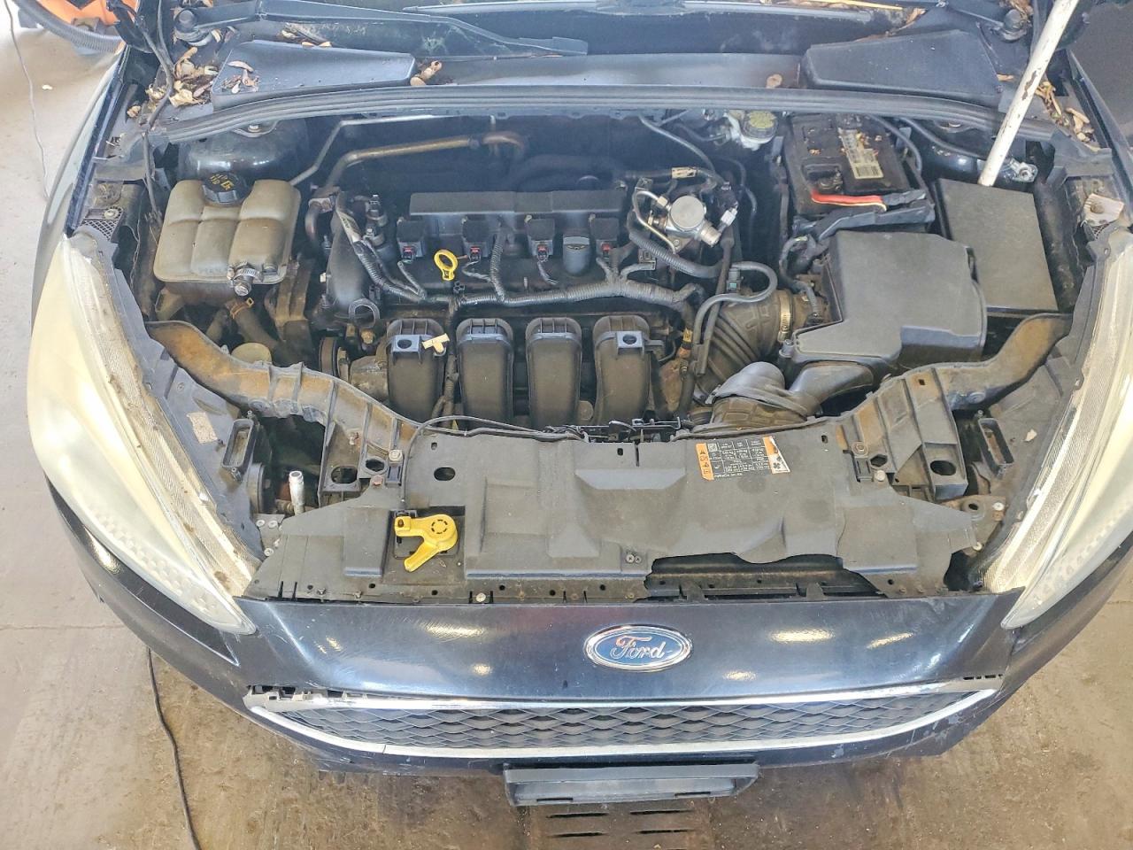 2015 Ford Focus Se Black vin: 1FADP3F29FL209550