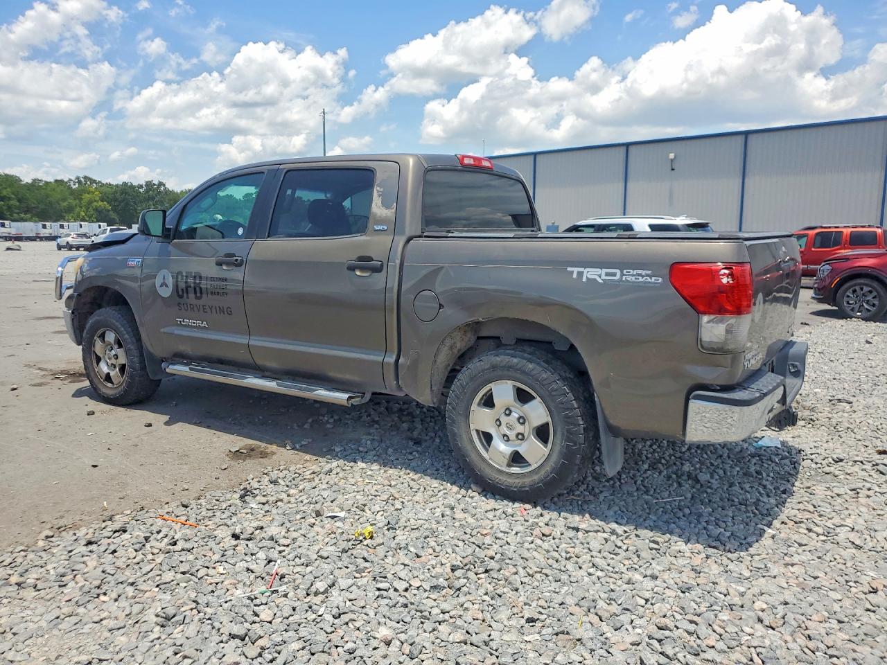 2011 Toyota Tundra Crewmax Sr5 Gray vin: 5TFDW5F19BX201094