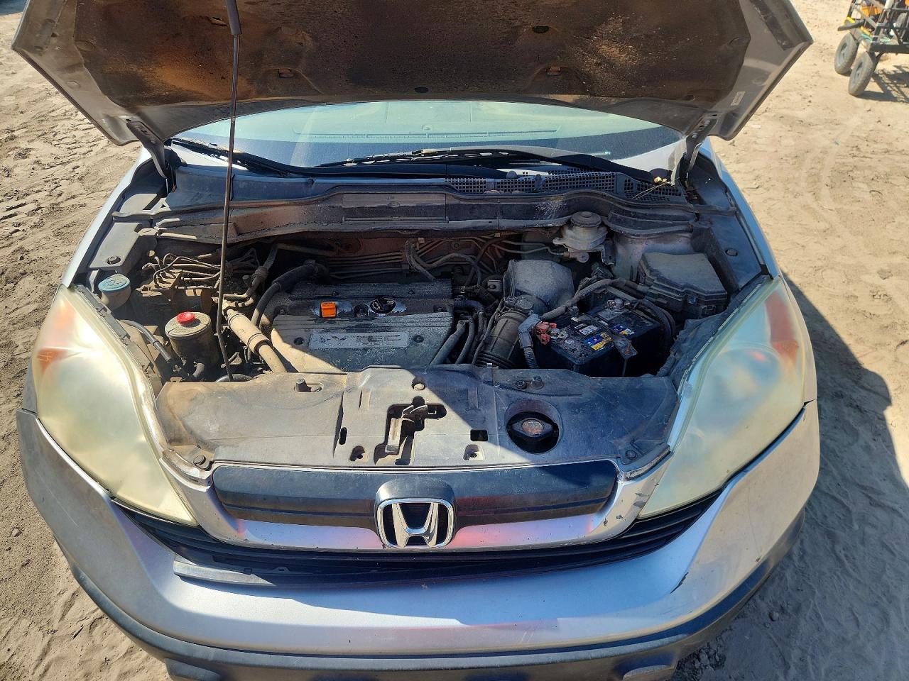 2008 Honda Cr-v Lx Gray vin: 3CZRE38348G702767