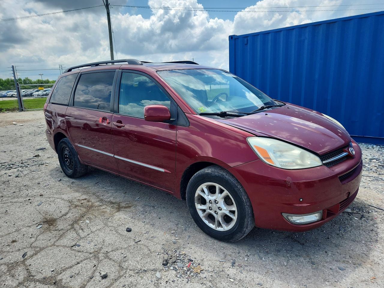 2005 Toyota Sienna Xle Limited 7 Passenger Red vin: 5TDBA22C95S044706