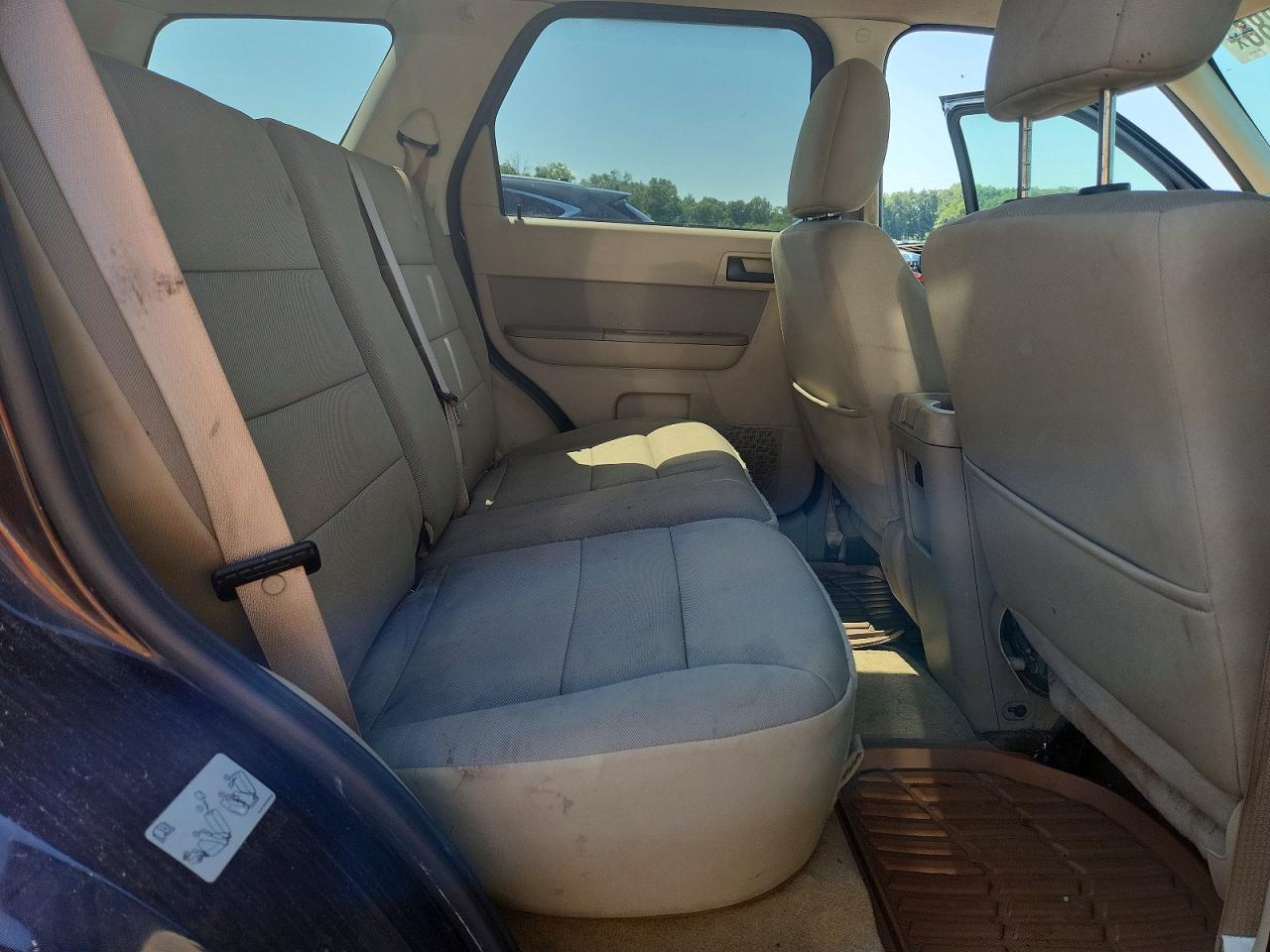 2012 Ford Escape Xlt Black vin: 1FMCU9DG2CKA87479