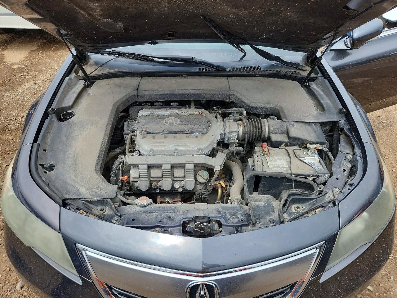 2014 Acura Tl Tech Черный vin: 19UUA9F51EA000615