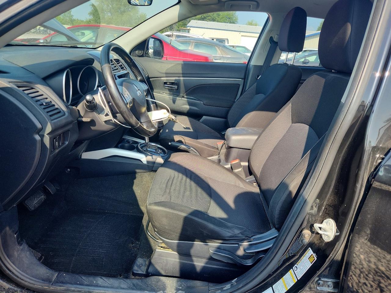2011 Mitsubishi Outlander Sport Es Черный vin: JA4AP3AU9BZ016676