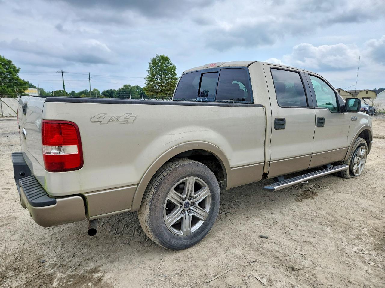 2006 Ford F150 Supercrew Tan vin: 1FTPW14566FB60155