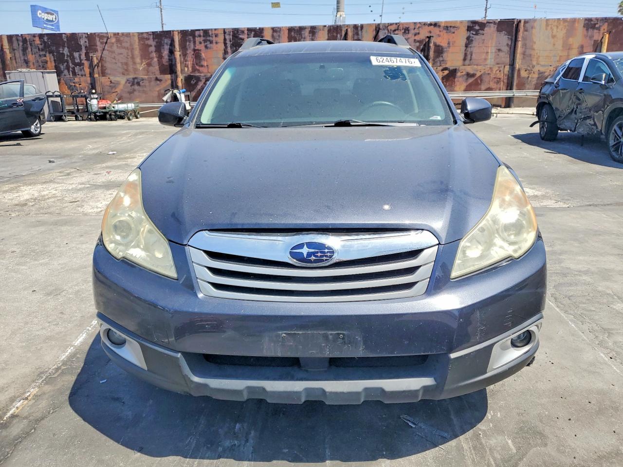 2012 Subaru Outback 2.5i Premium Gray vin: 4S4BRCCC2C3262378