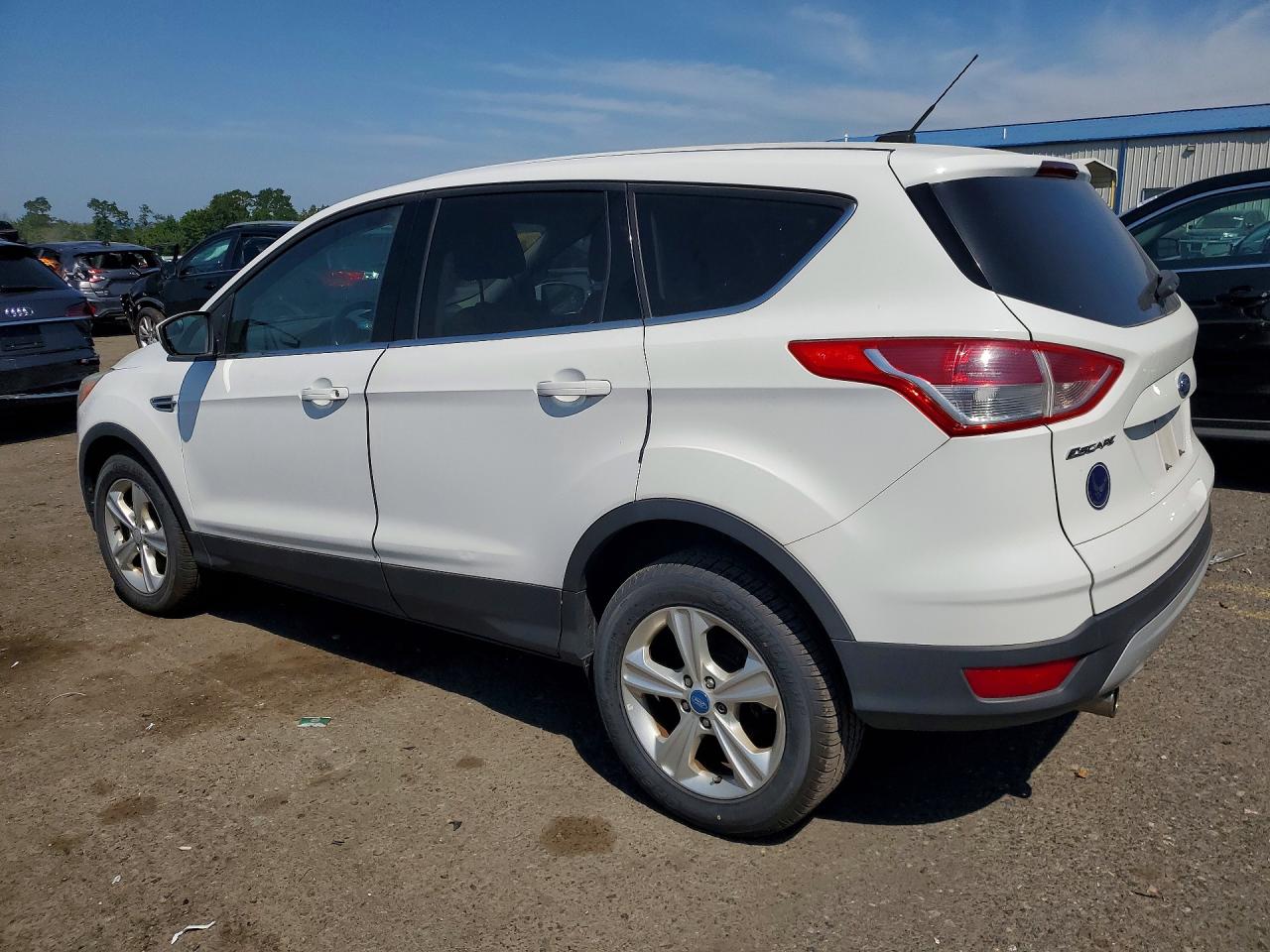 2013 Ford Escape Se White vin: 1FMCU0G9XDUC26496