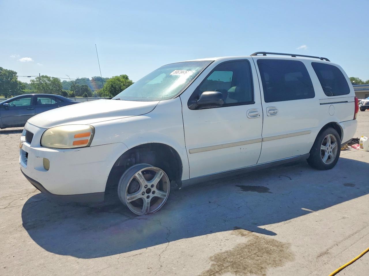 2005 Chevrolet Uplander Ls White vin: 1GNDV23L55D257893