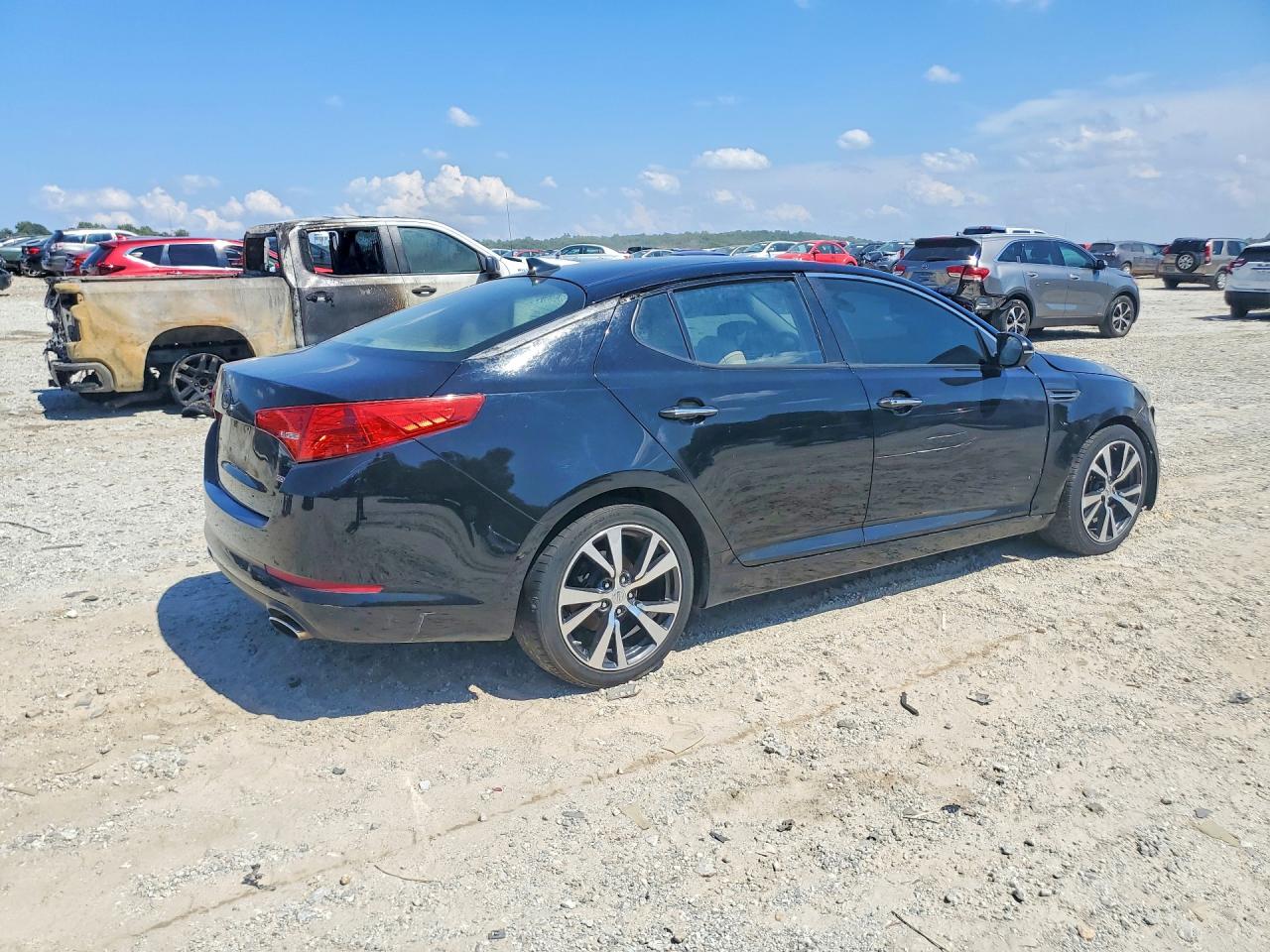 2012 Kia Optima Ex Black vin: 5XXGN4A70CG062682
