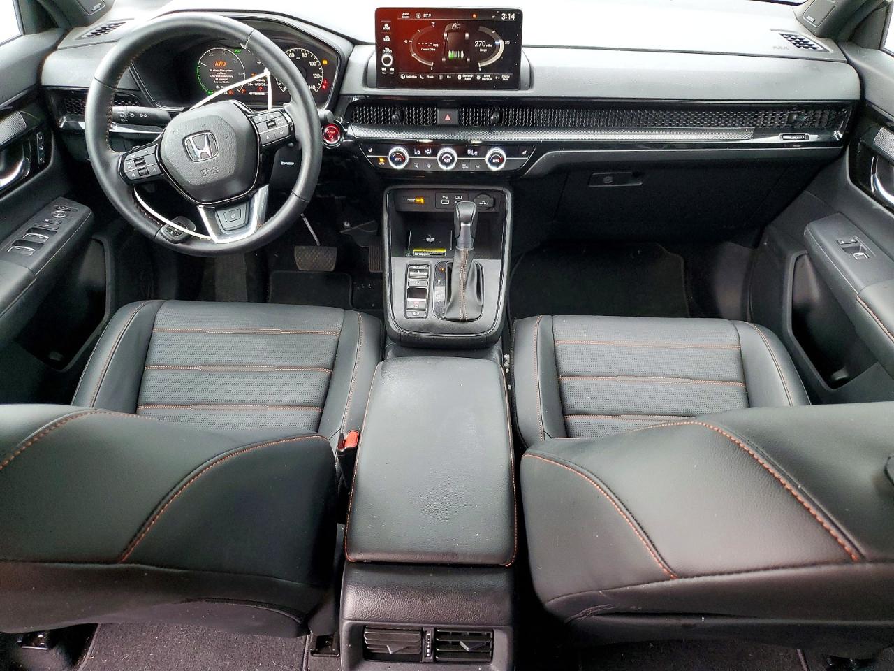 2025 Honda Cr-v Sport Touring Черный vin: 2HKRS6H96SH818183