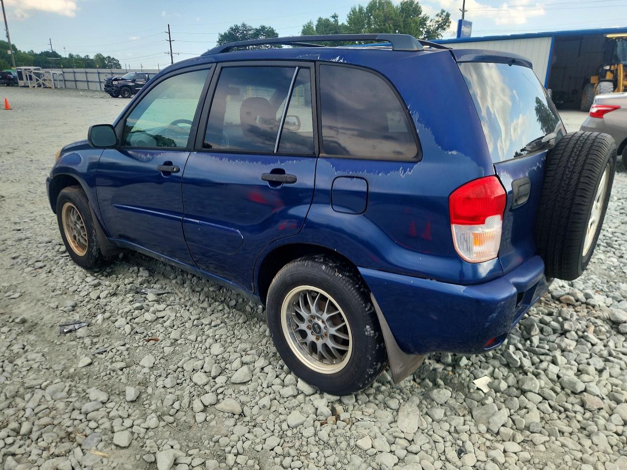 2003 Toyota Rav4 Base Синий vin: JTEHH20V436072299