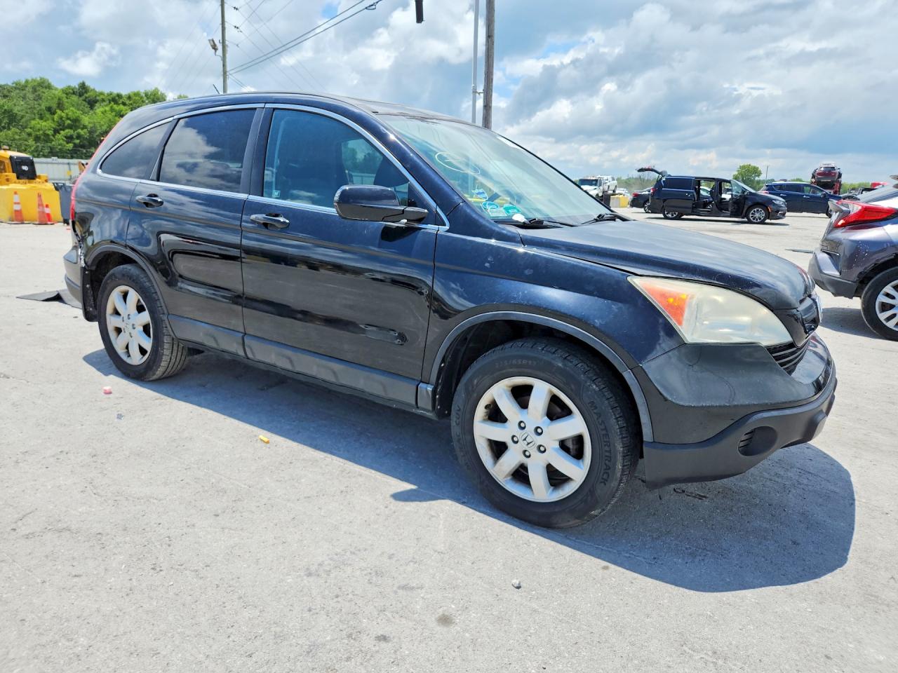 2009 Honda Cr-v Exl Черный vin: 5J6RE48709L010194