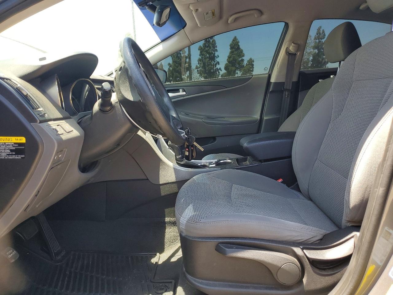 2013 Hyundai Sonata Gls Gray vin: 5NPEB4AC2DH568324