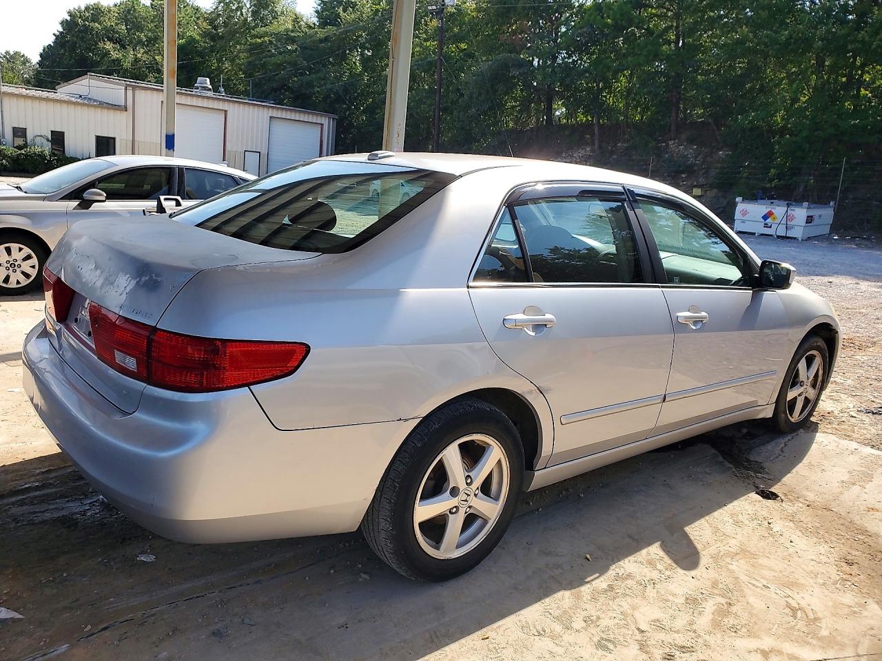 2005 Honda Accord Ex Silver vin: 1HGCM56875A032037