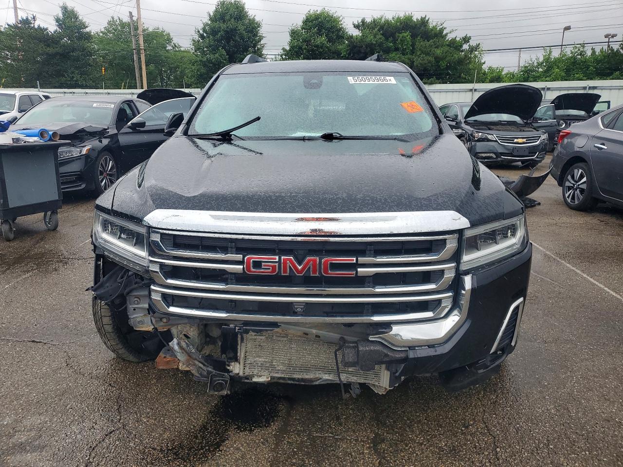 2021 Gmc Acadia Slt Черный vin: 1GKKNULS0MZ113595