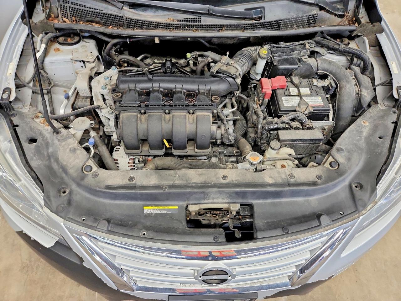 2013 Nissan Sentra S Silver vin: 3N1AB7AP5DL671789