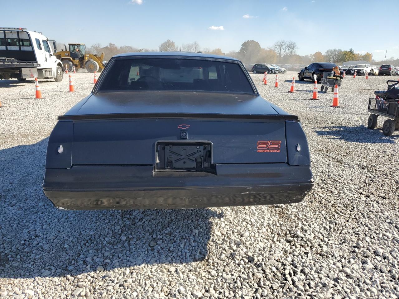 1987 Chevrolet Monte Carlo Черный vin: 1G1GZ11G6HR122321