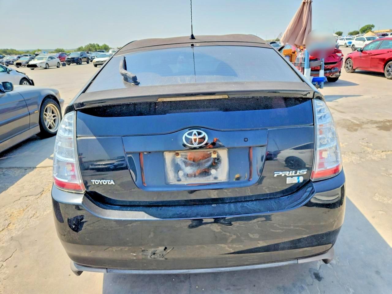 2008 Toyota Prius Touring Black vin: JTDKB20U083410034