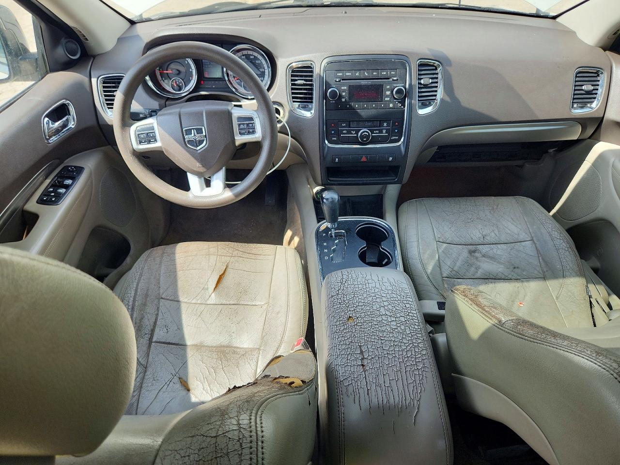 2011 Dodge Durango Express Белый vin: 1D4RD2GG7BC717011