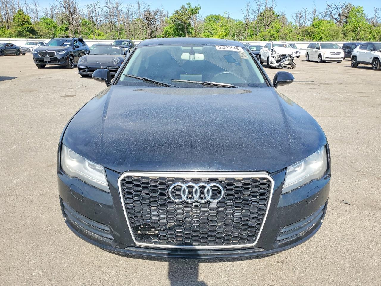 2012 Audi A7 Premium Plus Черный vin: WAUYGBFC9CN104664