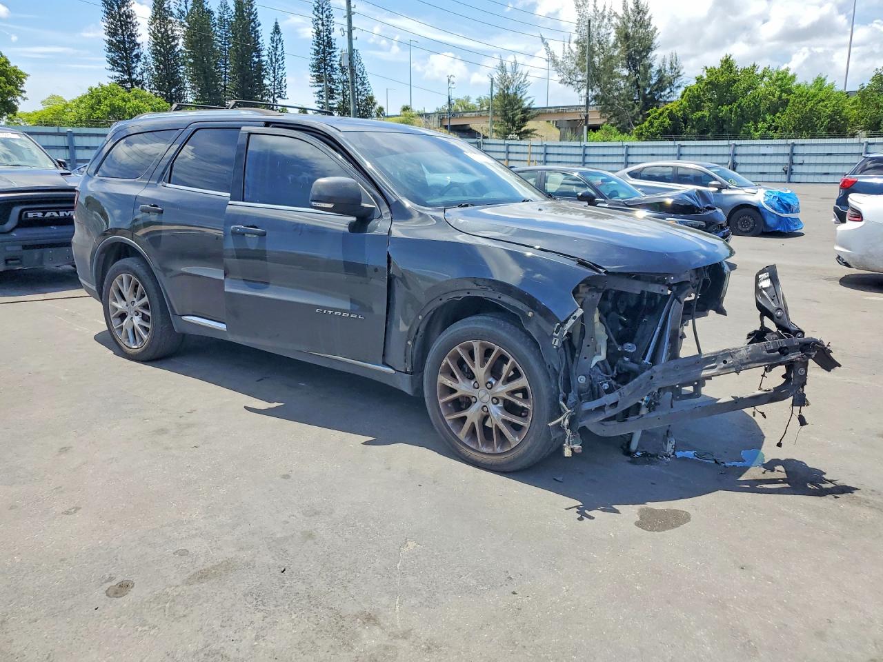 2015 Dodge Durango Citadel Black vin: 1C4RDHEG0FC127855