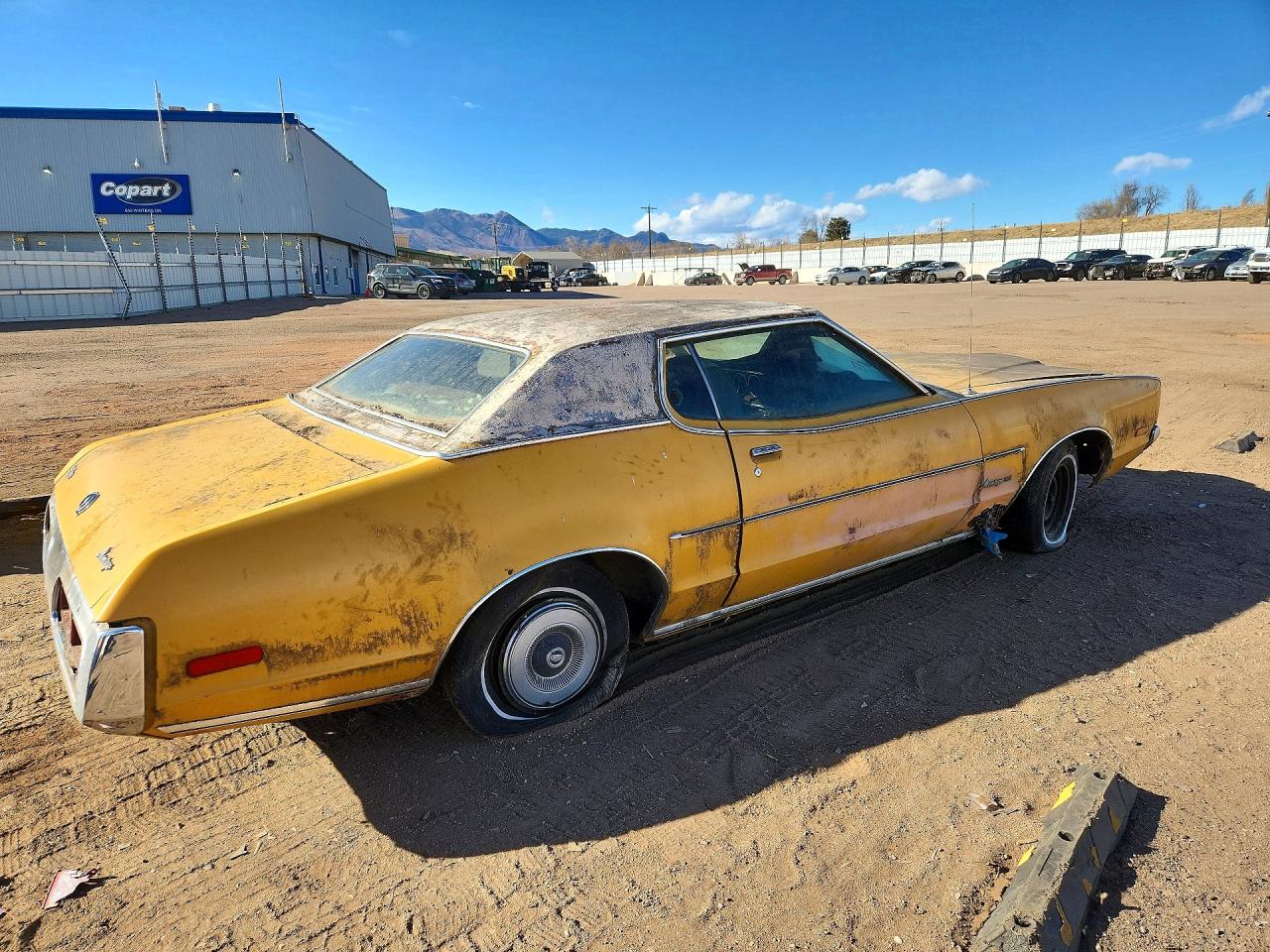 1972 Merc Montego Gold vin: 72H11H626774
