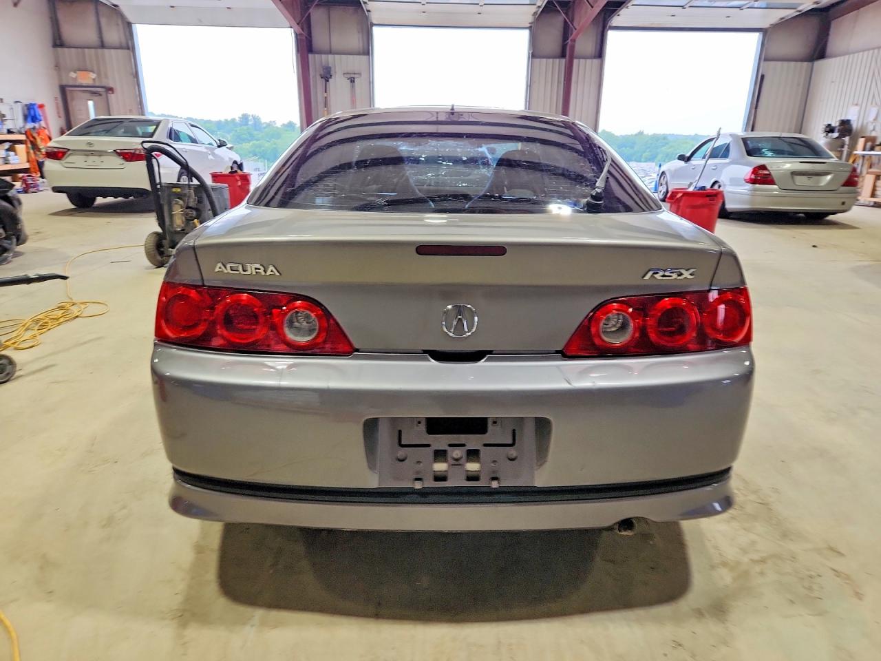 2005 Acura Rsx Silver vin: JH4DC54825S016121