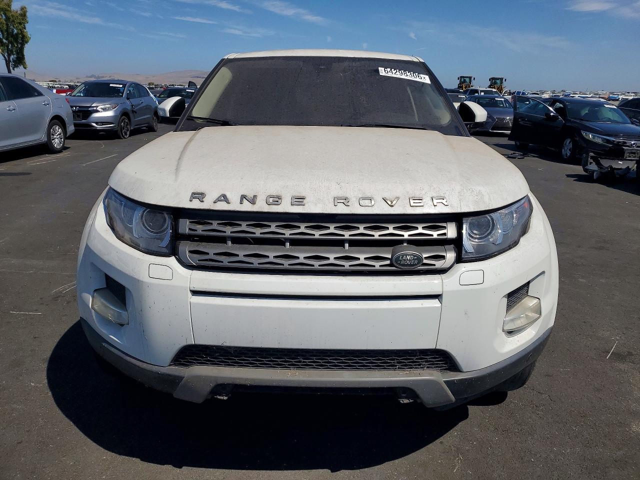 2015 Land Rover Range Rover Evoque Pure Plus Белый vin: SALVP2BG9FH076133