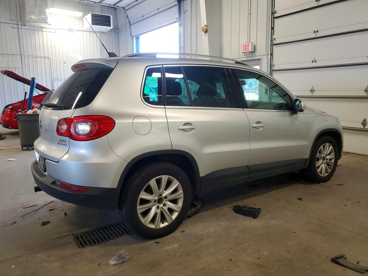 2009 Volkswagen Tiguan Se Silver vin: WVGBV75N39W534736