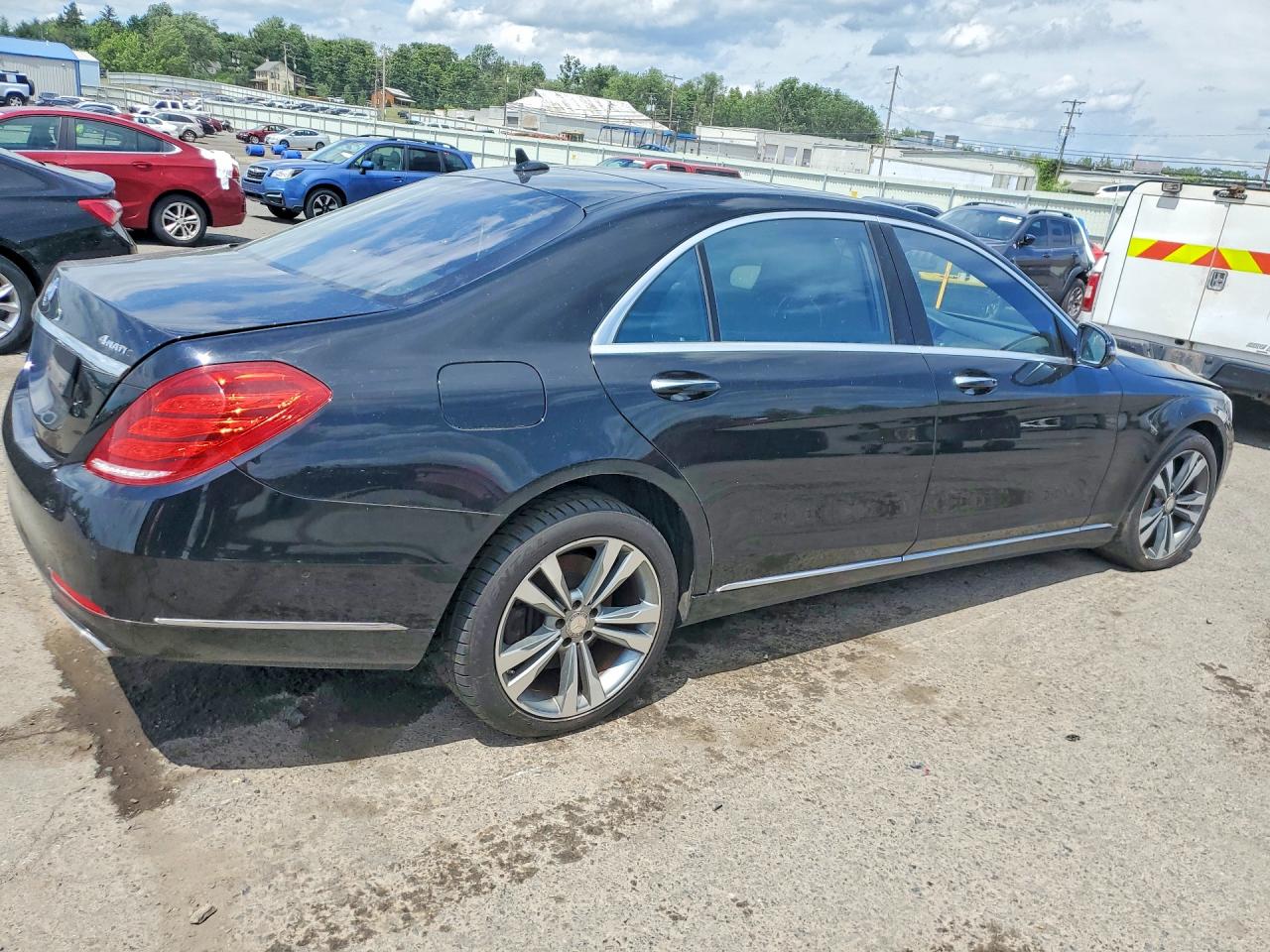 2015 Mercedes-benz S 550 4matic Black vin: WDDUG8FB7FA156100