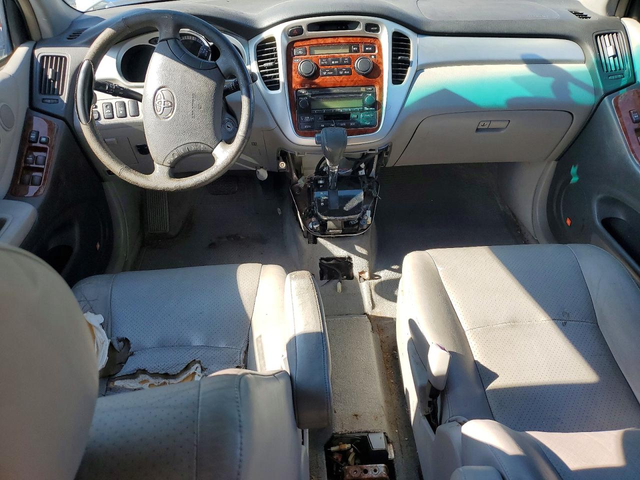 2006 Toyota Highlander Hybrid Blue vin: JTEEW21A460011336