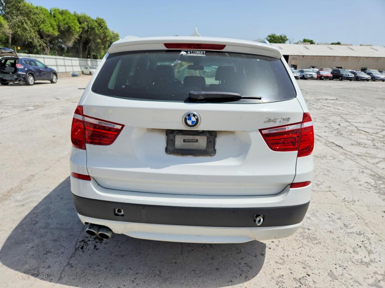 2014 Bmw X3 Xdrive28i Белый vin: 5UXWX9C5XE0D18198