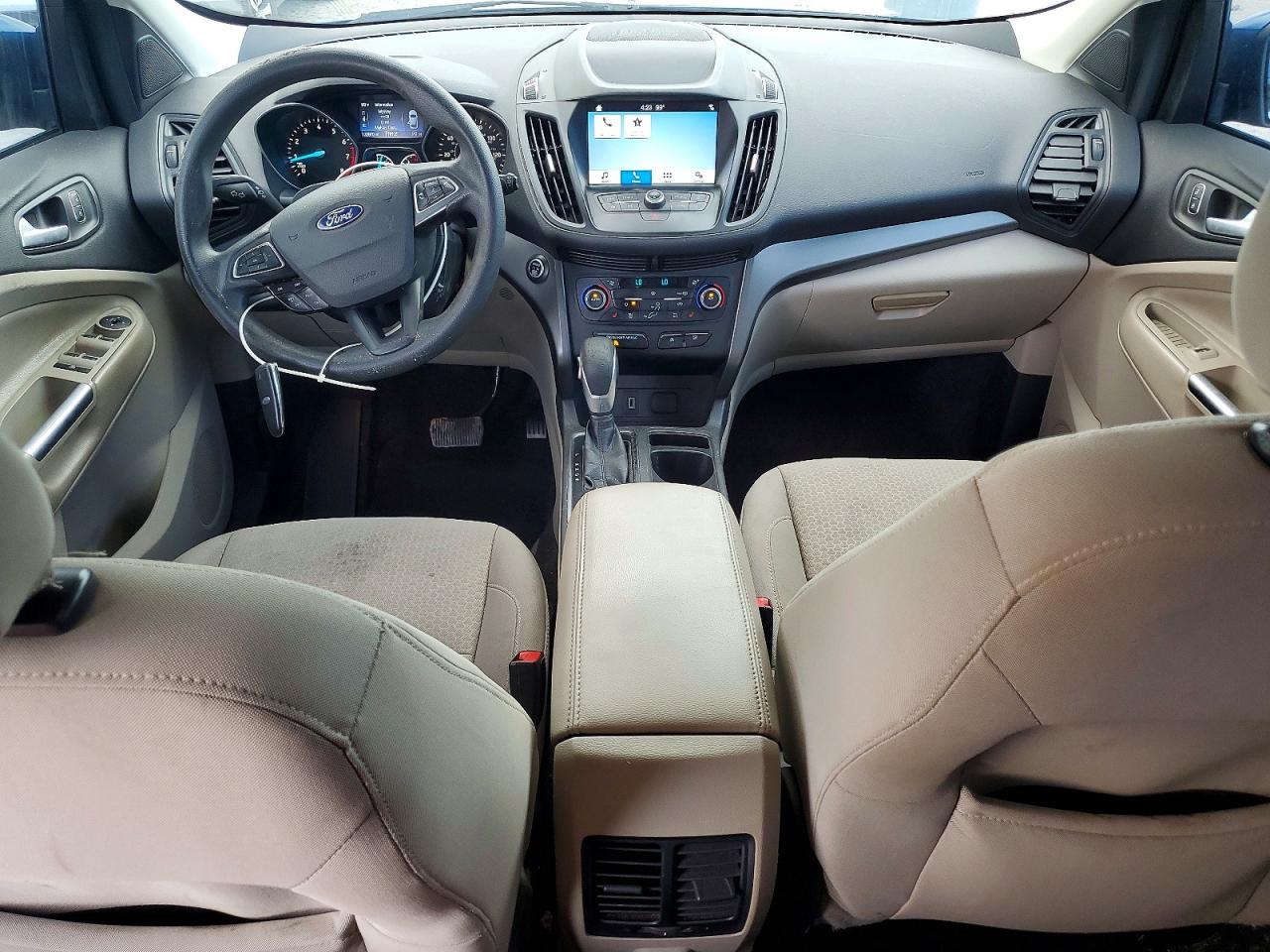 2019 Ford Escape Se Blue vin: 1FMCU0GD1KUA50357
