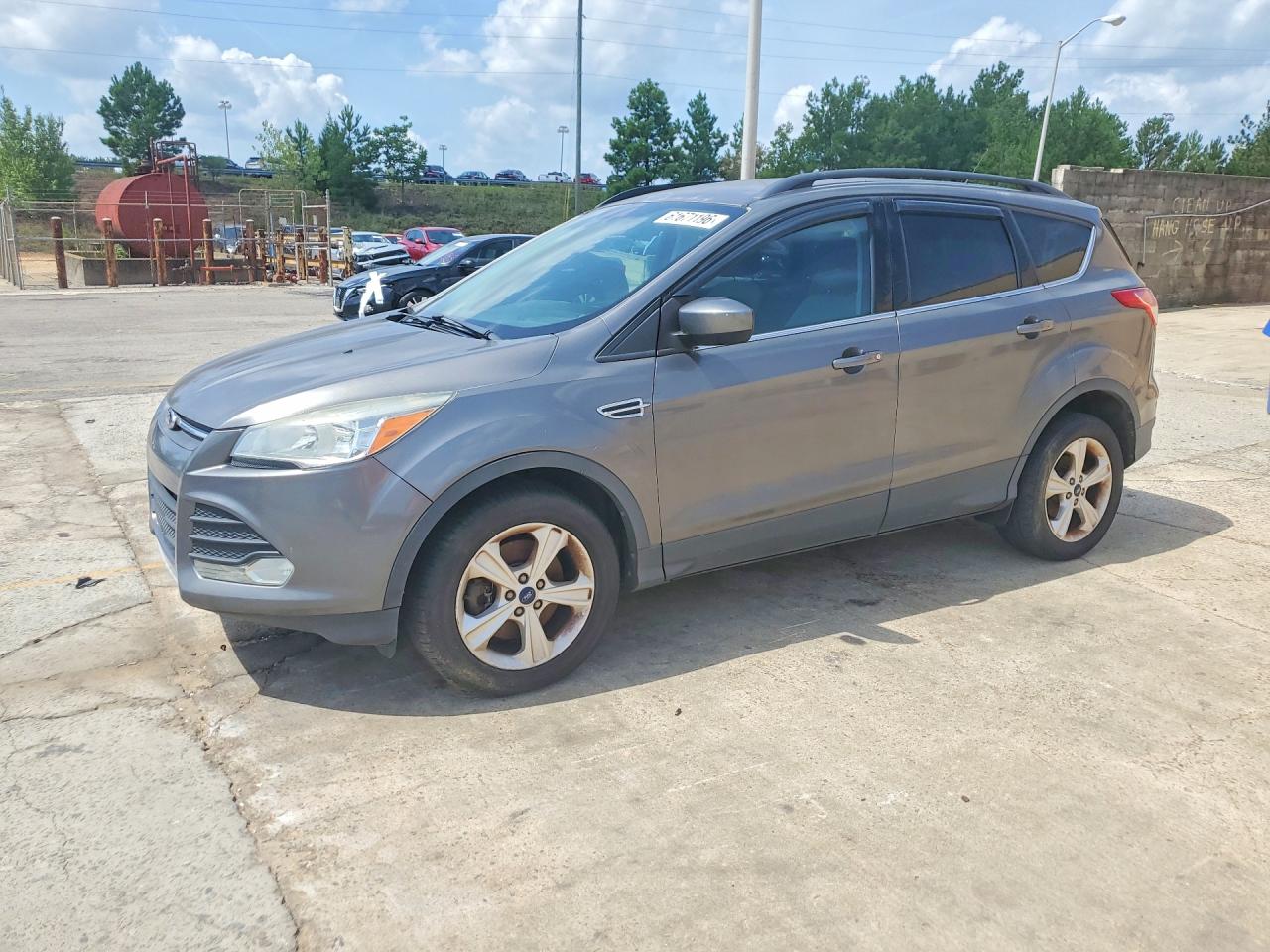 2014 Ford Escape Se Gray vin: 1FMCU9GX7EUC04802