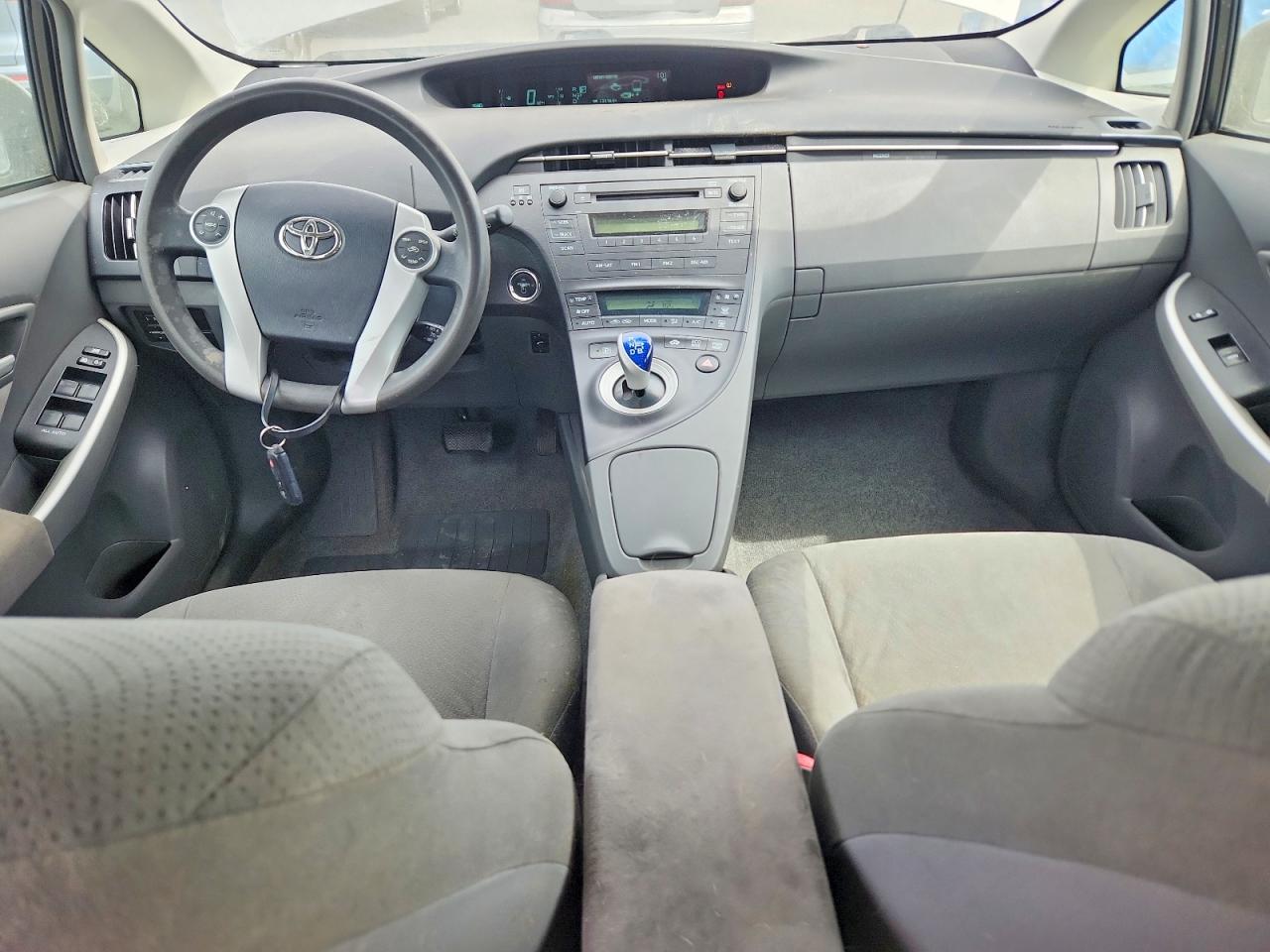 2010 Toyota Prius Ii Silver vin: JTDKN3DU6A0092743