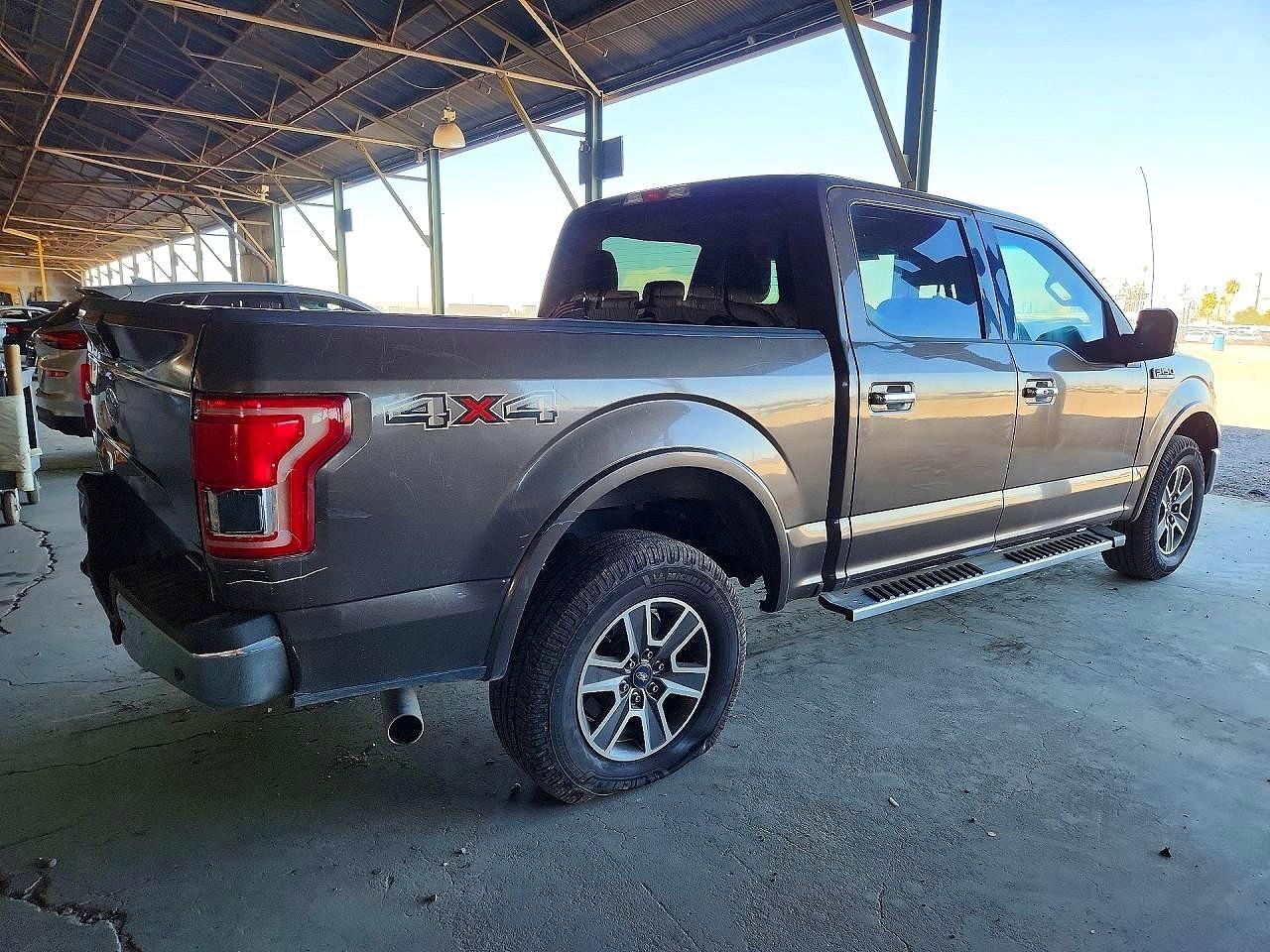2015 Ford F150 Supercrew Коричневый vin: 1FTEW1EFXFKD19992