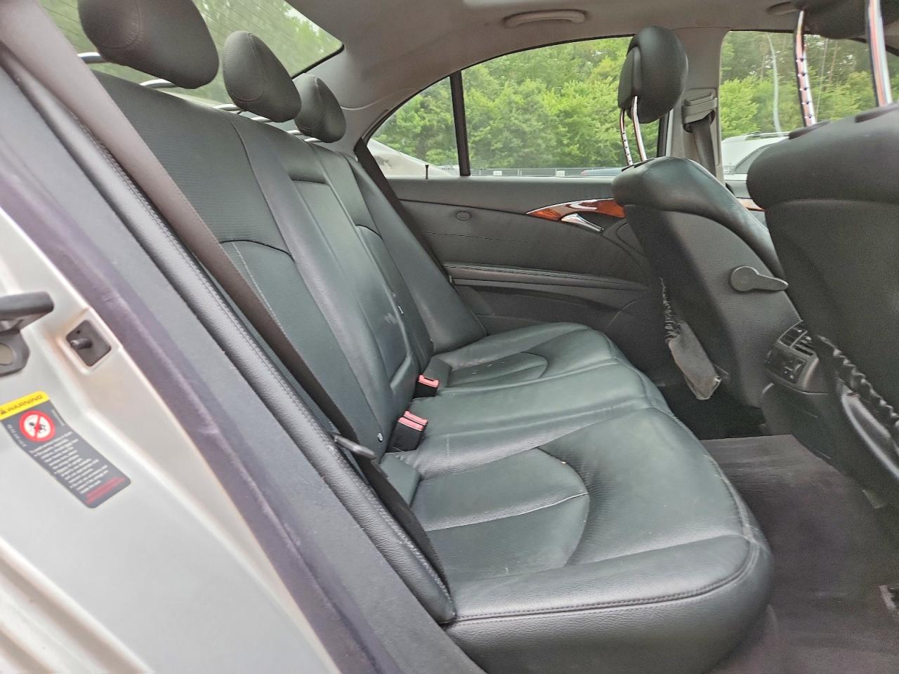 2005 Mercedes-benz E 500 Silver vin: WDBUF70J95A641696