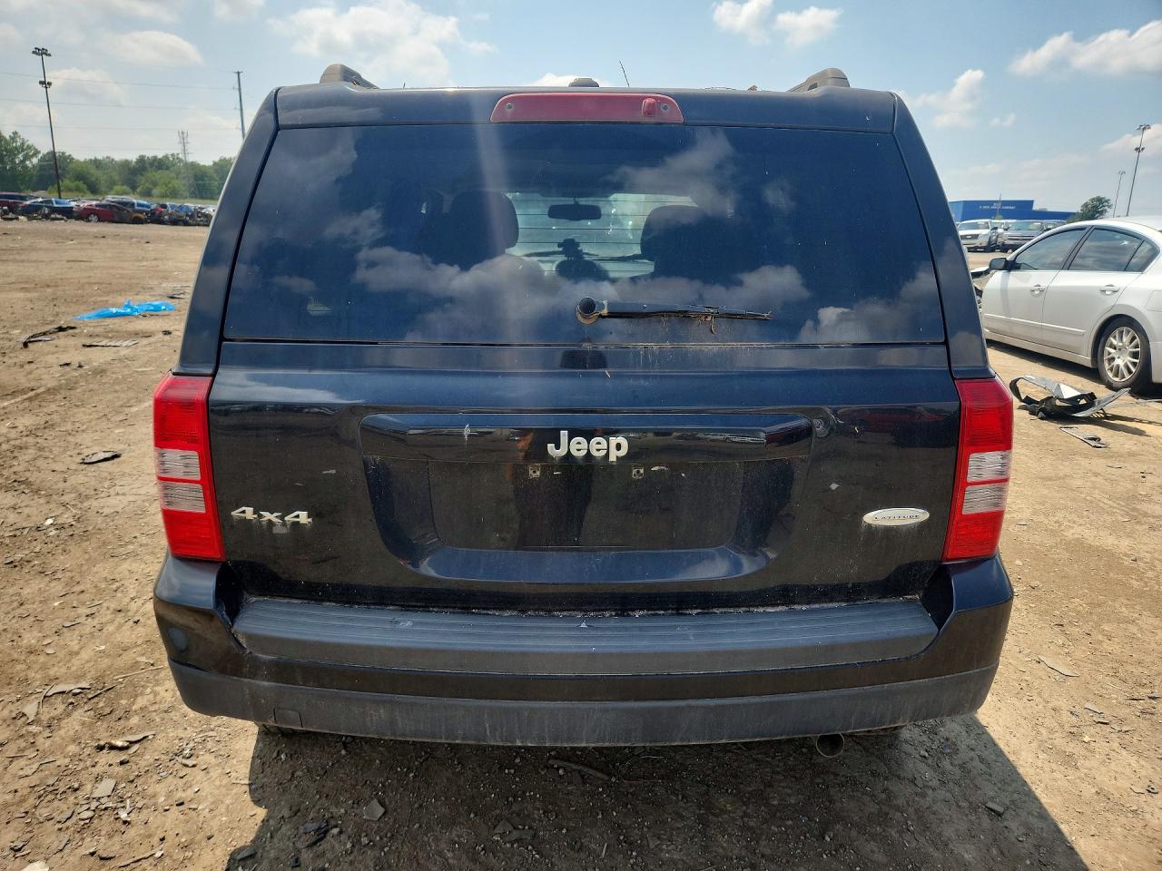 2014 Jeep Patriot Latitude Черный vin: 1C4NJRFB5ED820896