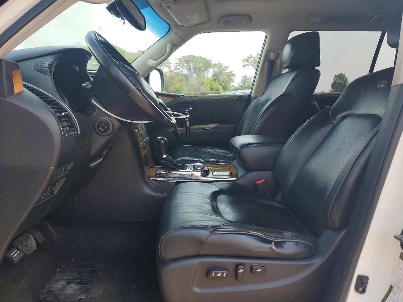 2012 Infiniti Qx56 Base Белый vin: JN8AZ2NE2C9022130