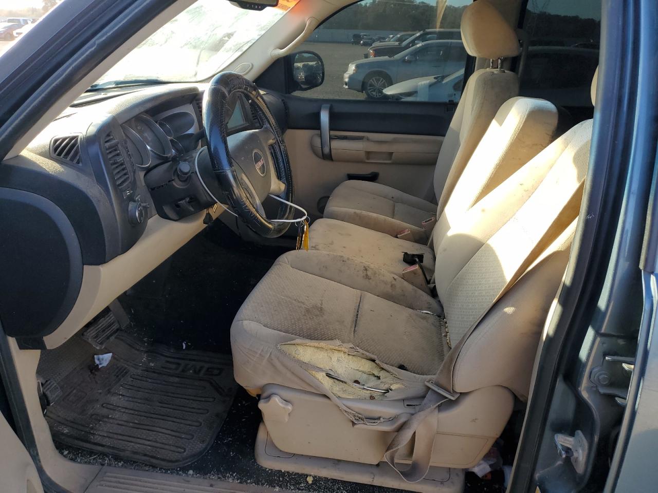 2007 Gmc New Sierra C1500 Blue vin: 2GTEC13J671534478