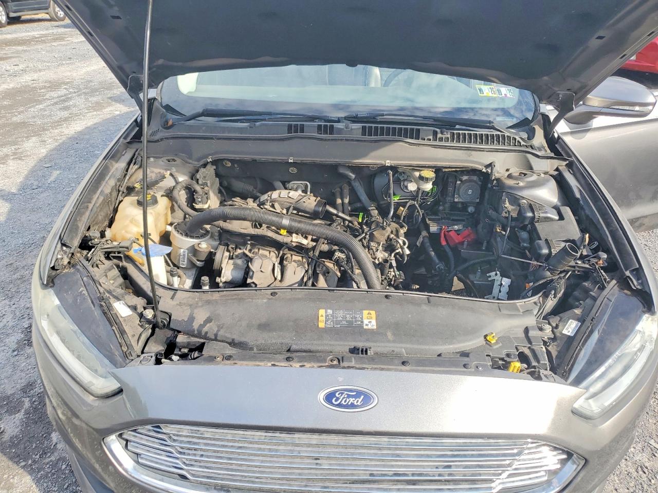 2013 Ford Fusion Se Gray vin: 3FA6P0H9XDR157913