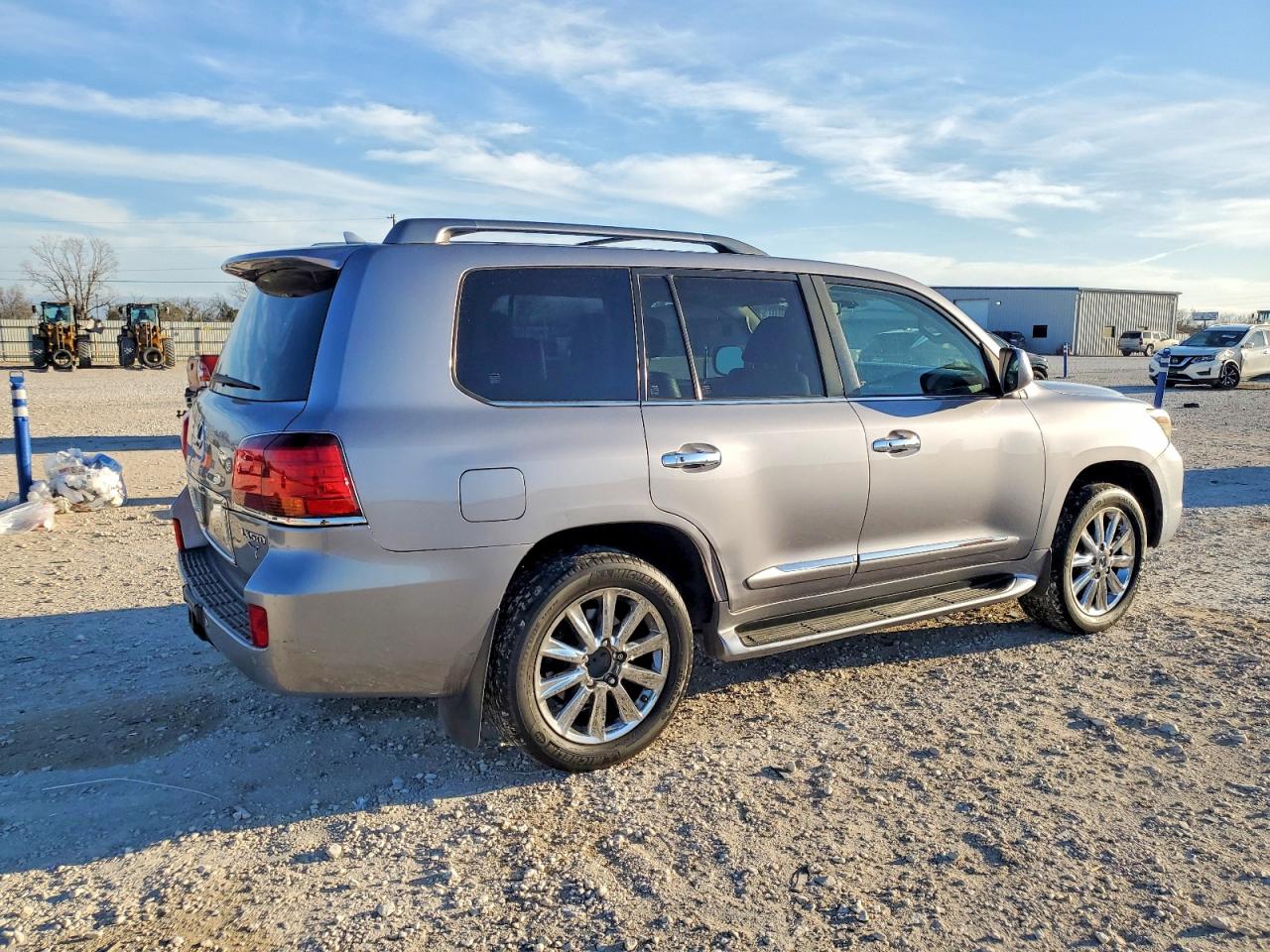 2009 Lexus Lx 570 Silver vin: JTJHY00W794018935